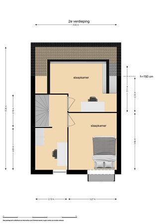 Floorplan - Floris Versterstraat 29, 1328 CP Almere